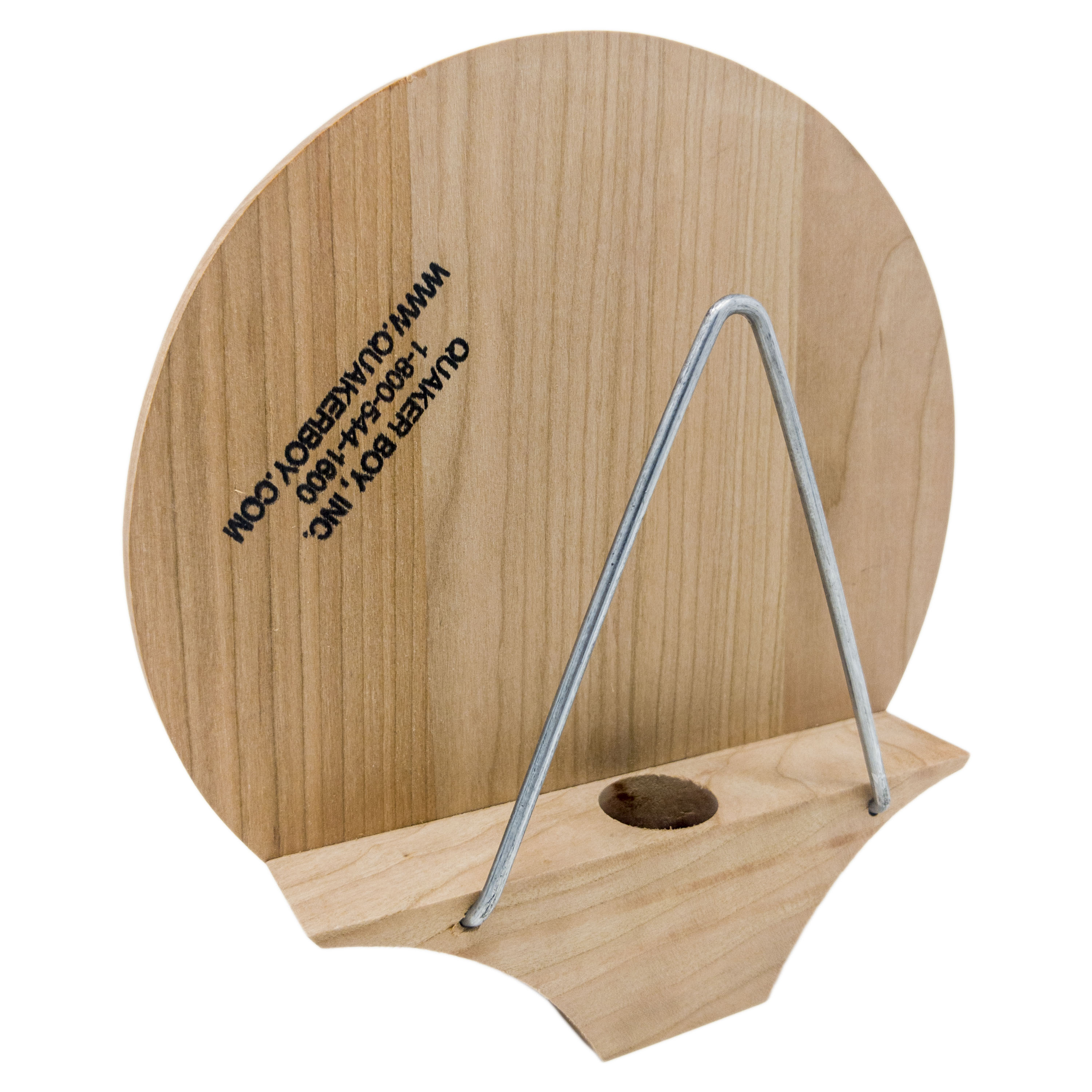 Quaker Boy Turkey Fan Beard Mount Mounting Kit Solid Cherry Wood  QB80102 