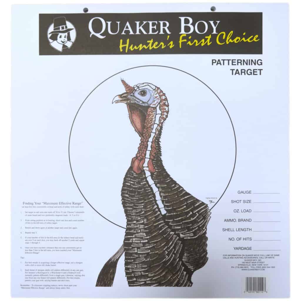 turkey target 100-pack - quaker boy